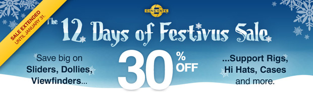 Save 30% on Sliders, Rigs and more on the extended 12 Days of Festivus Sale Save 30% on Sliders, Rigs and more on the extended 12 Days of Festivus Sale