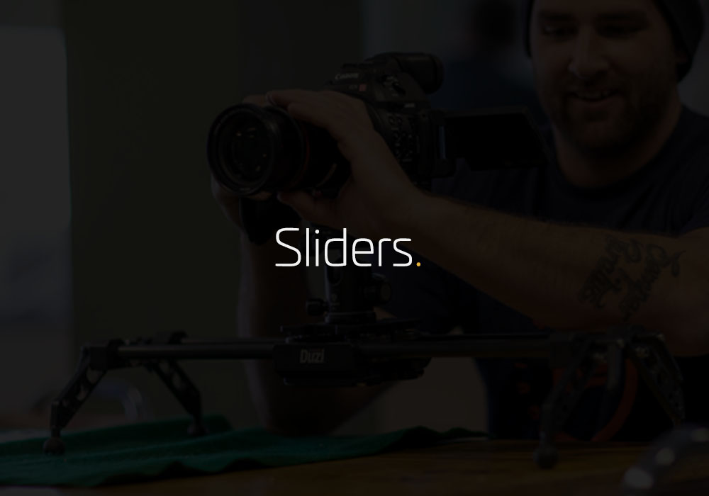 Products | Cinevate Ltd – Professional Quality Camera Sliders and